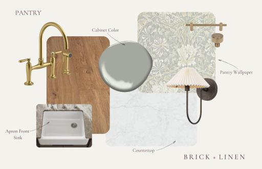 Pantry design board
