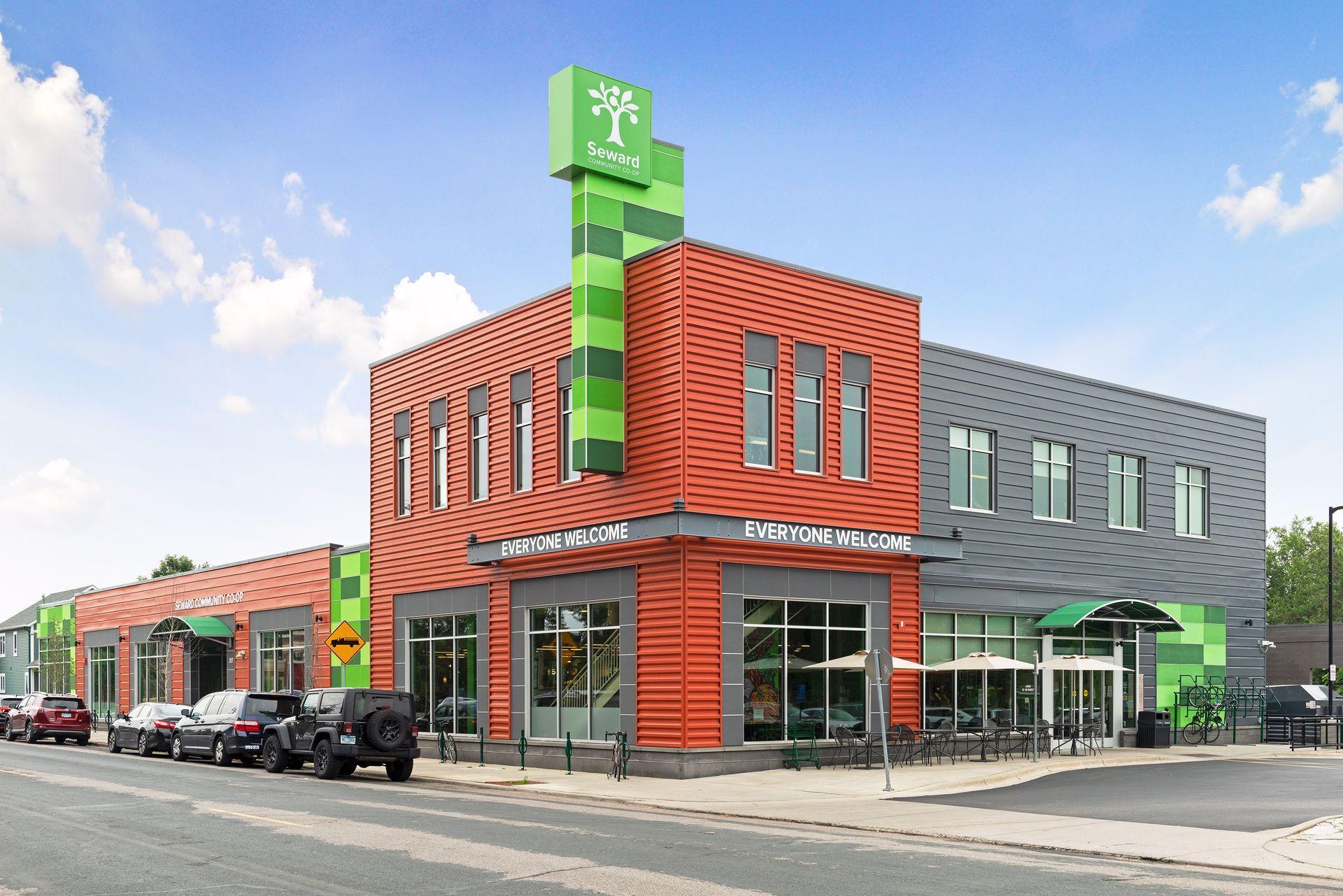 Close to the Seward Co-op - one of the largest consumer cooperatives in the country