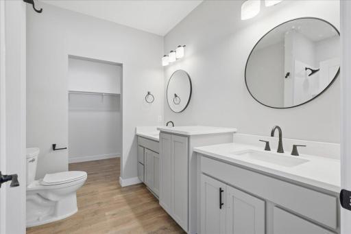 Private primary bathroom ensuite