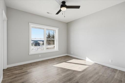 Second bedroom with walk-in closet