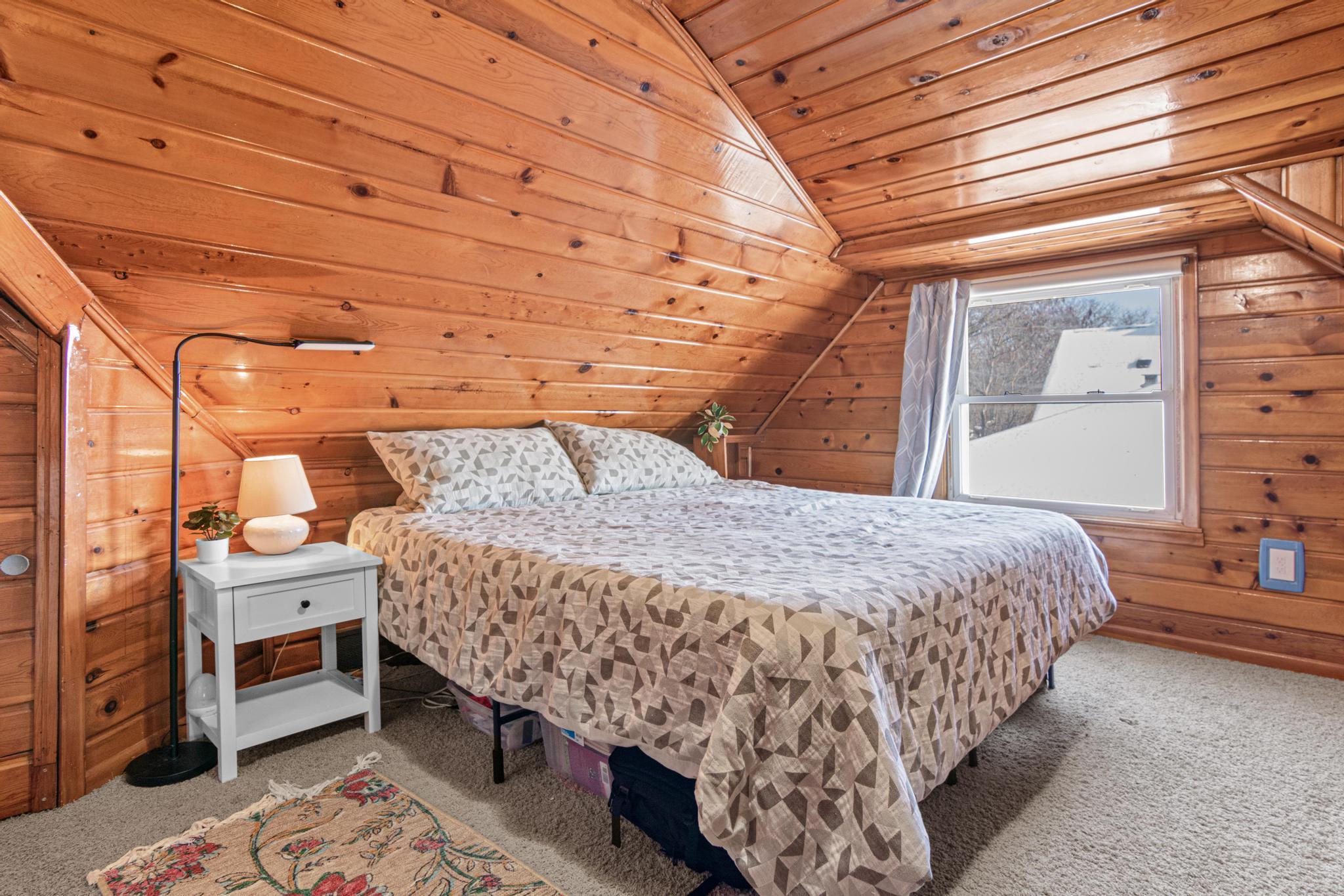 Upper level bedroom two.