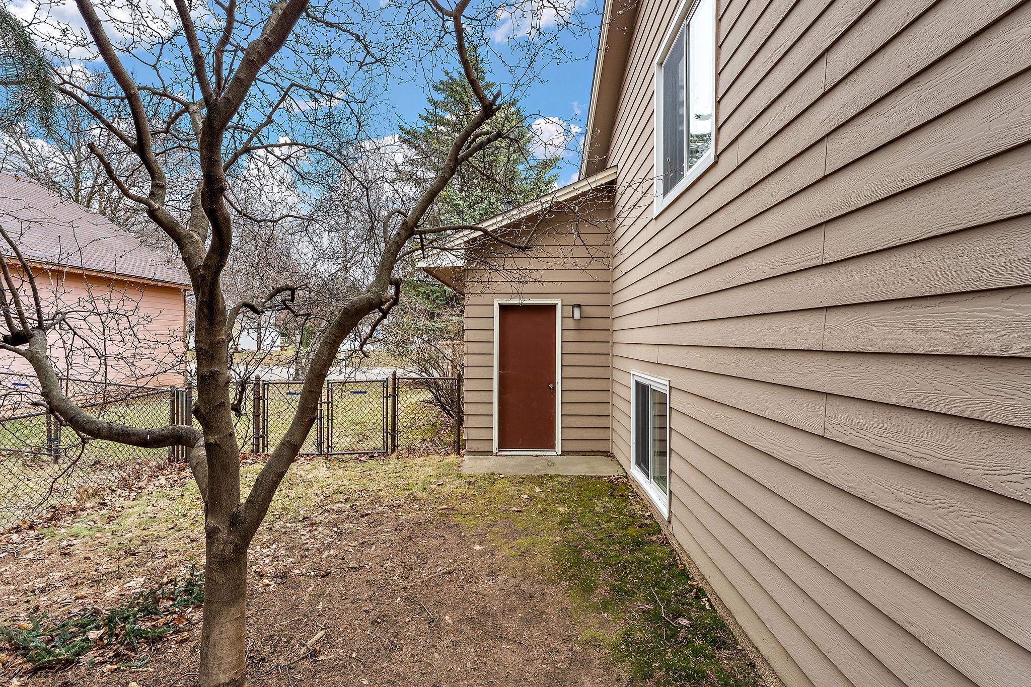 Garage BackYard Enterence