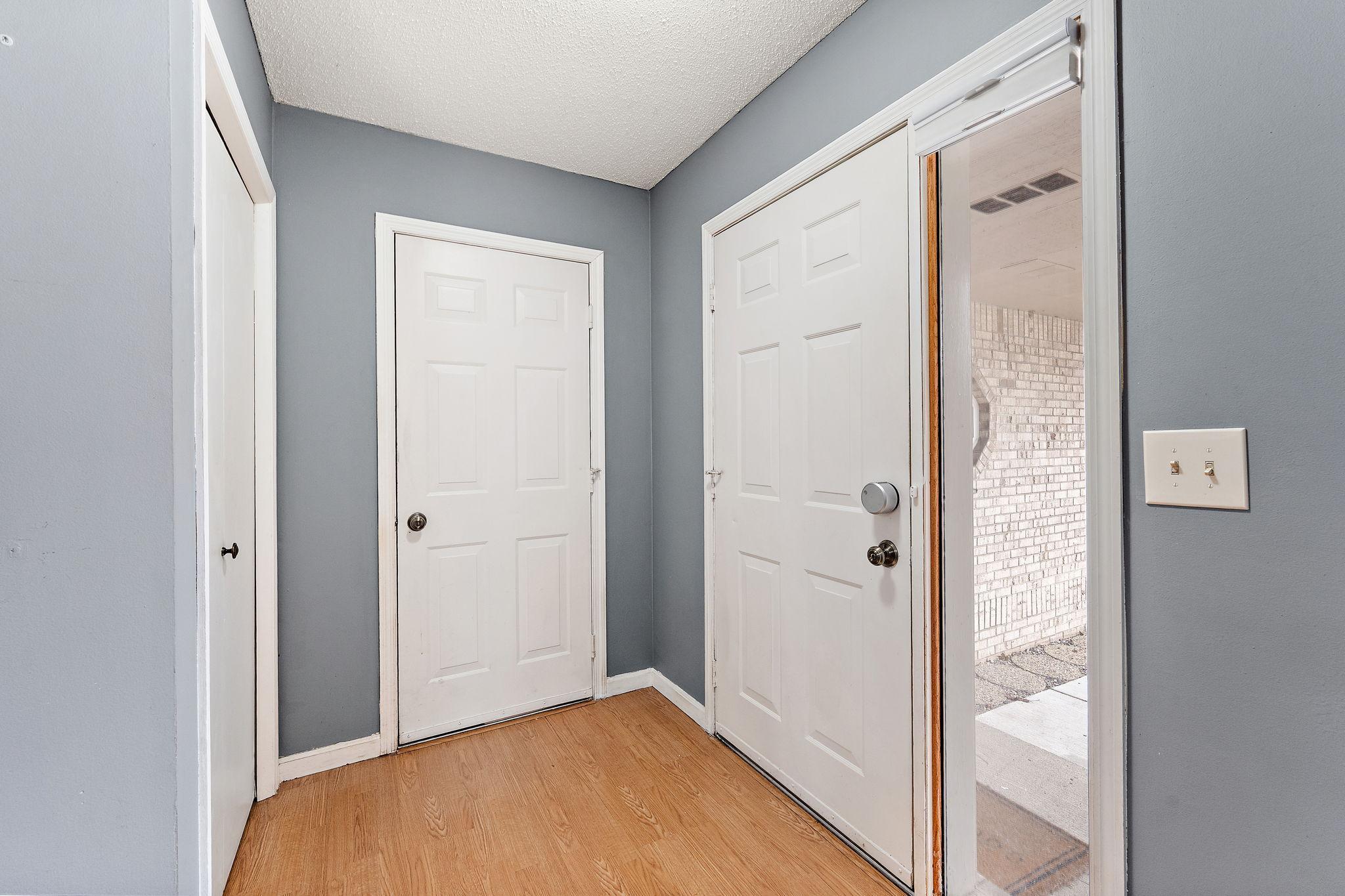 Front Door / Garage Entry