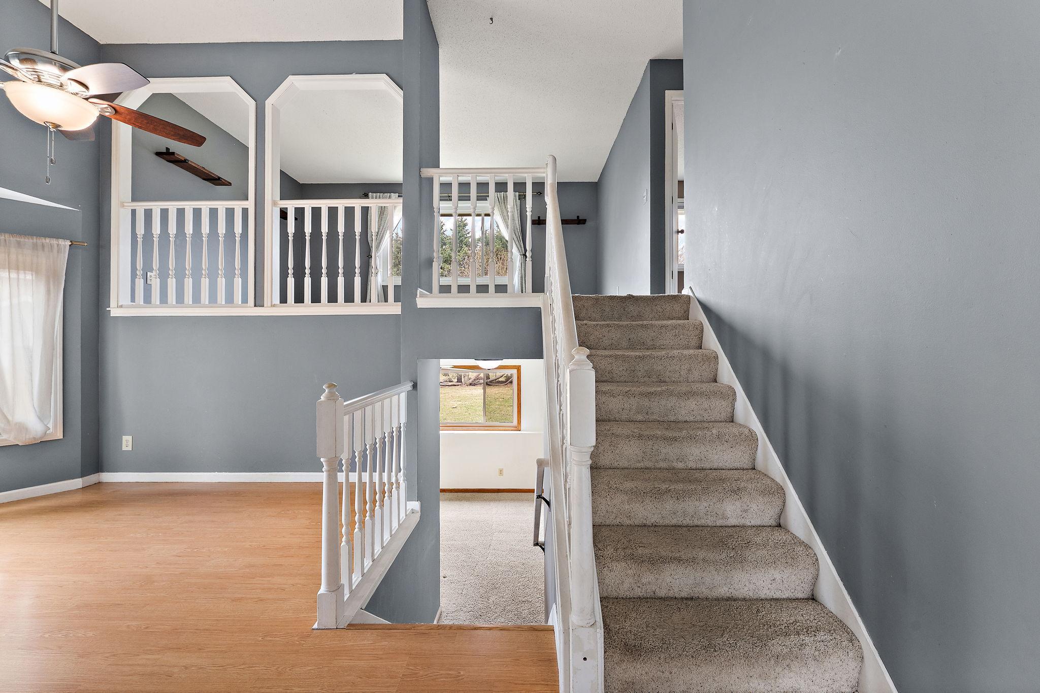 Stairway to Lower Level