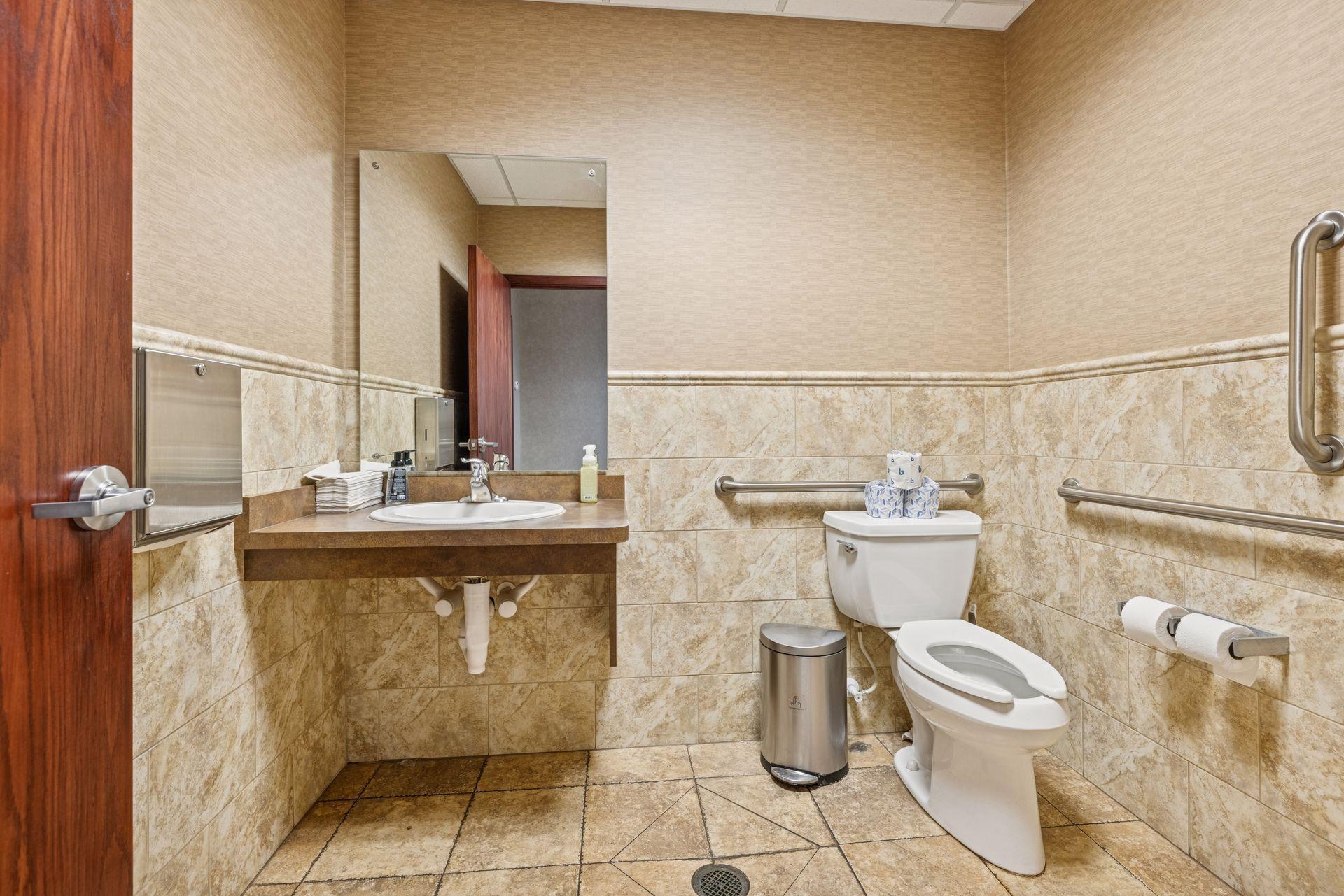 Lower level shared bathroom 2