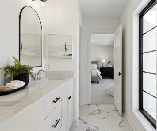 Primary Bathroom - Not actual home - photos are from previous model with similar layout