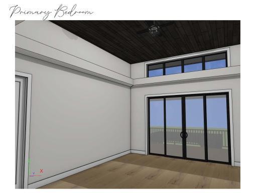 Primary Bedroom Rendering