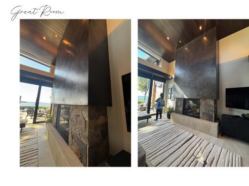 Great Room Fireplace Inspo