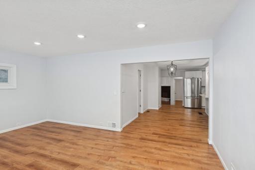 View from living room