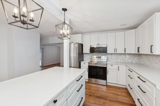 Newely remodeled kitchen