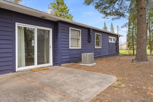 Perfect patio with room for grill