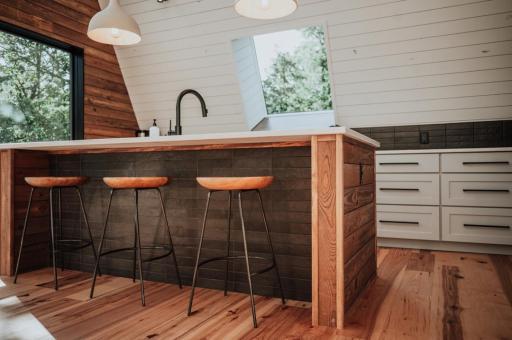 A-frame kitchen island