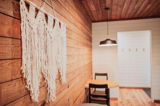 'Wald' tiny cabin interior