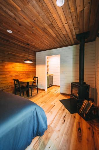 'Wald' tiny cabin interior