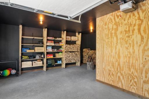 'The Shed'- Garage interior