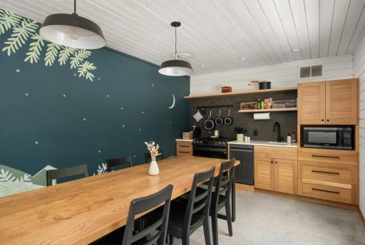 'The local'- kitchen/dining