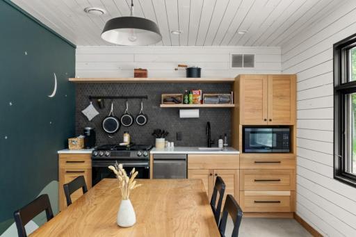 'The local'- kitchen/dining