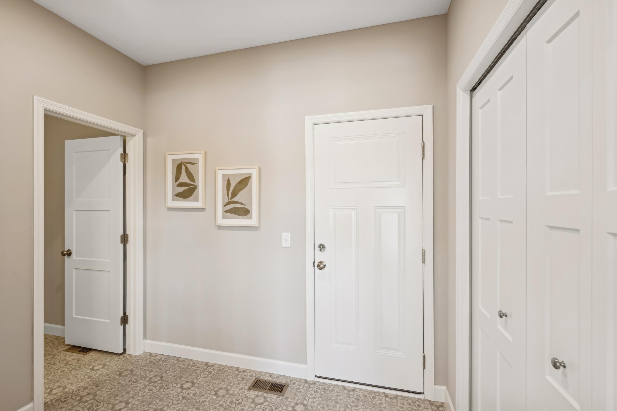 Photos taken from a former model, talk with sales agent about finishes going into home.