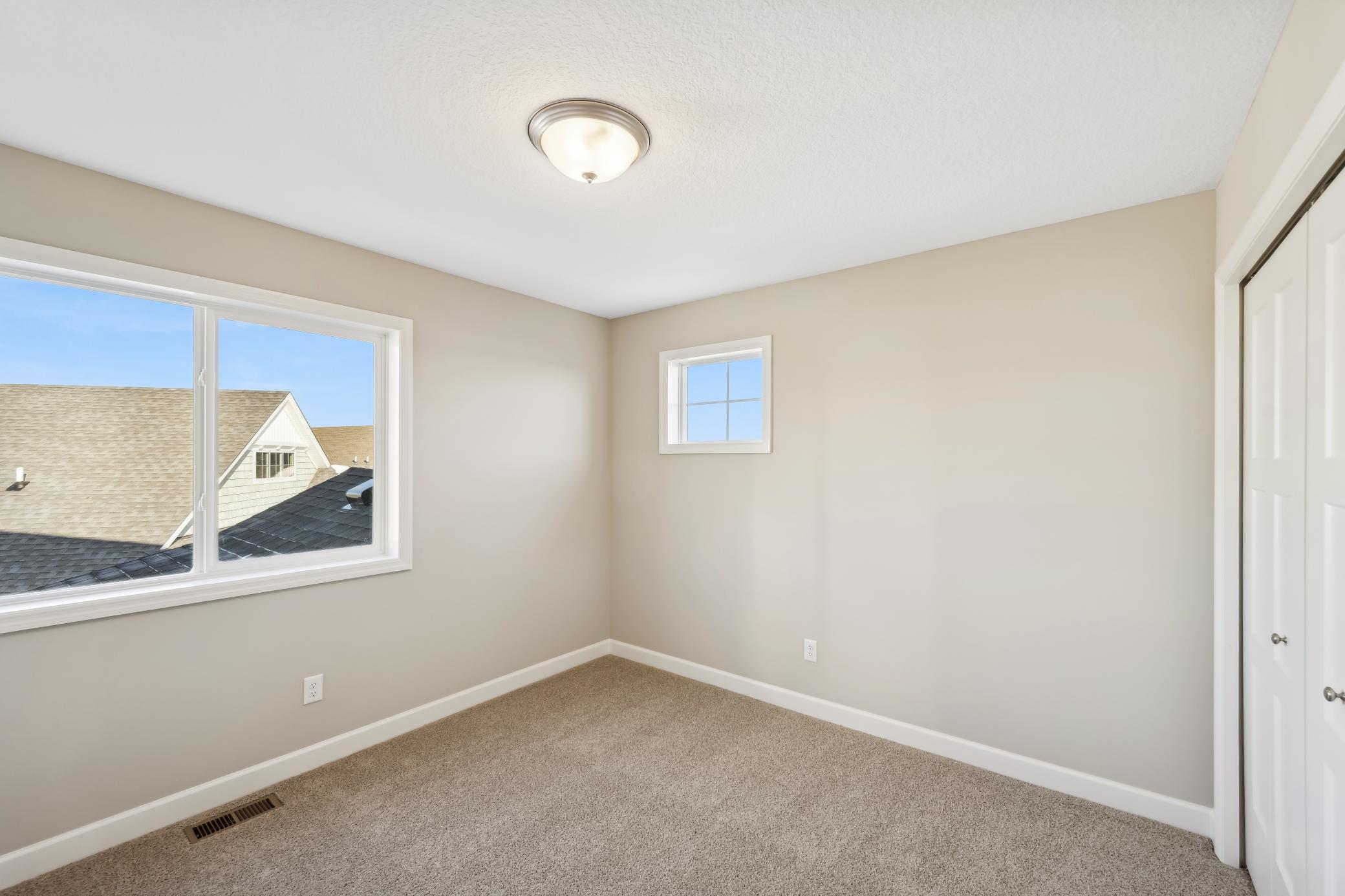 Photos taken from a former model, talk with sales agent about finishes going into home.