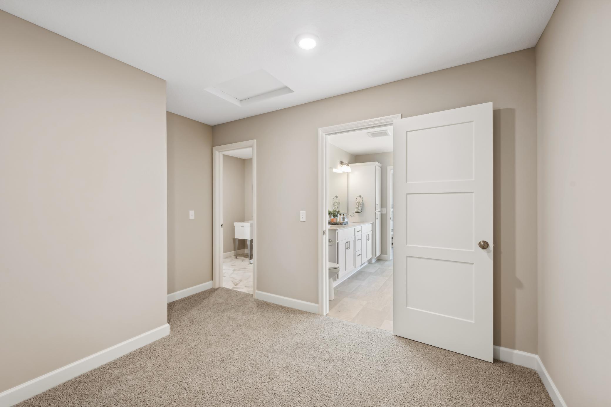 Photos taken from a former model, talk with sales agent about finishes going into home.