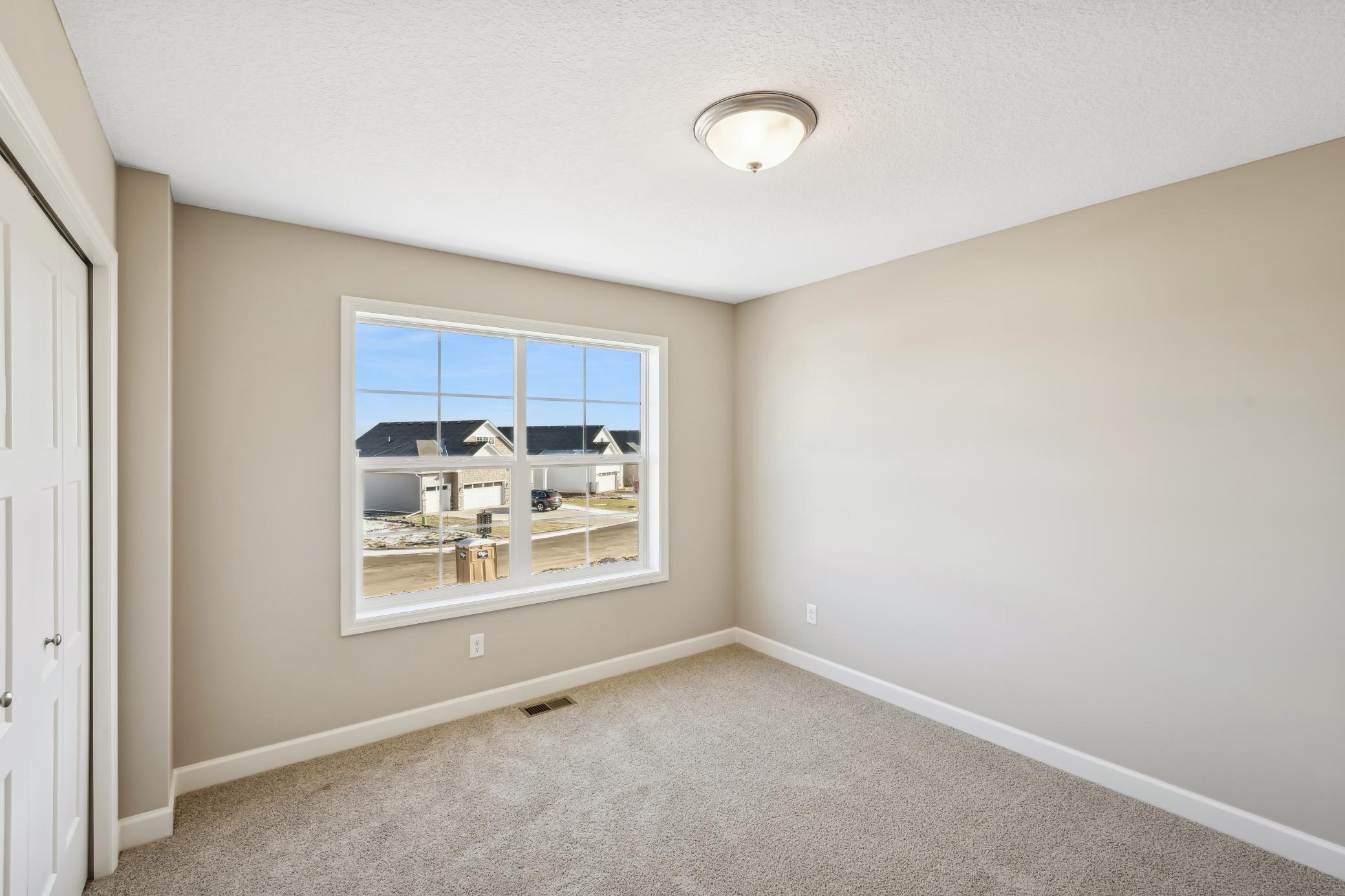 Photos taken from a former model, talk with sales agent about finishes going into home.