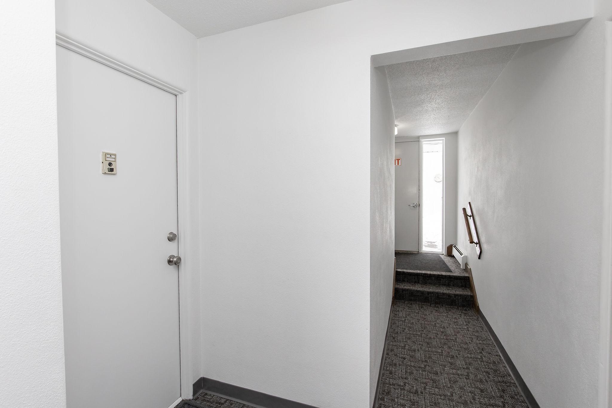 Hallway to back door