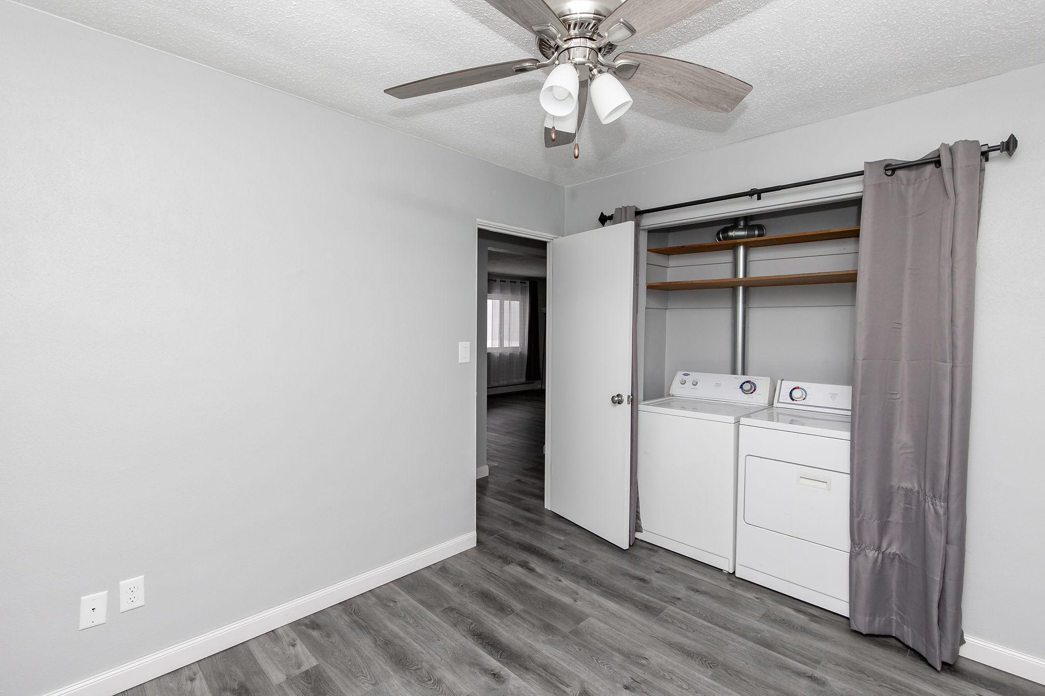 Bedroom 2 with washer/dryer