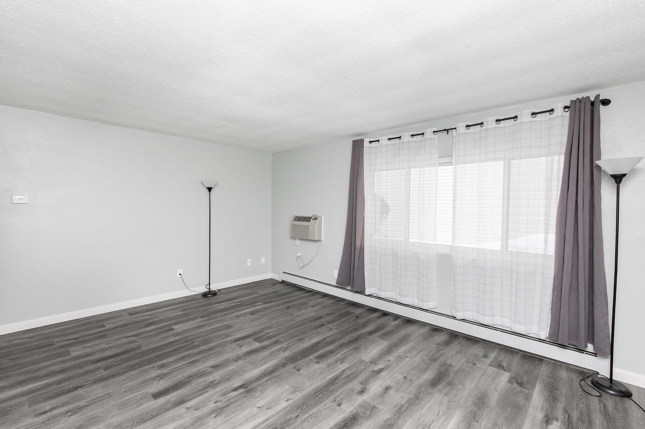 Living Room w/ wall AC