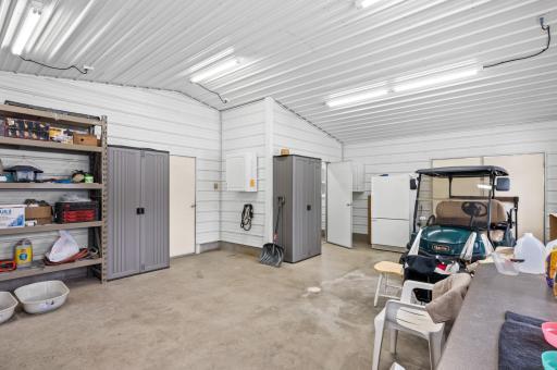Finished Garage Space