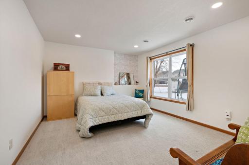 Bedroom 5 lower level - big day light windows.