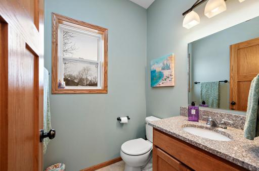 Main floor / mud room 1/2 bath.