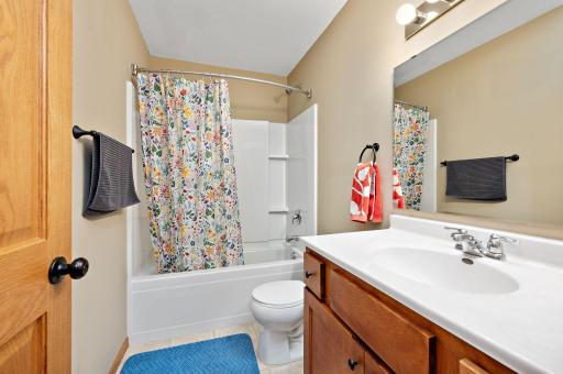 Another full bath in lower level!