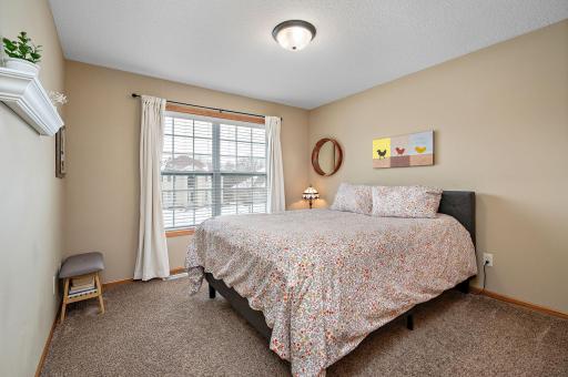Bedroom 3 upper level overlooks front yard.