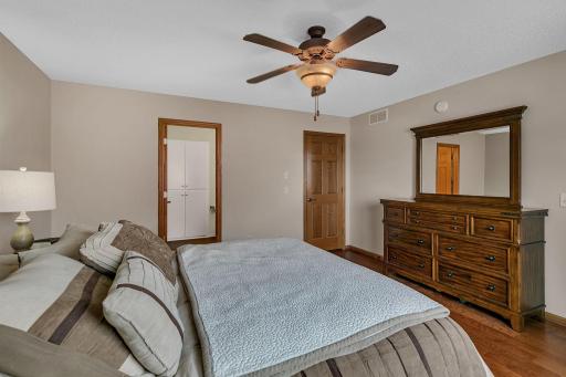 Primary bedroom with ensuite bathroom