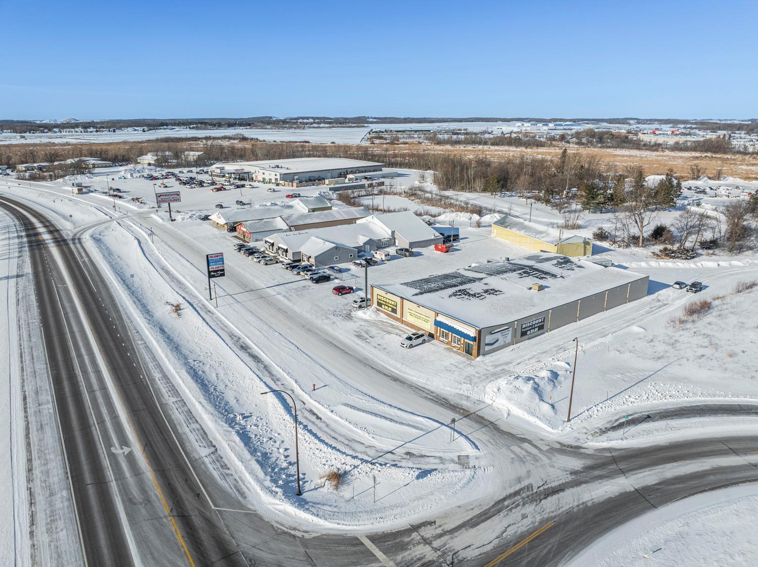 AERIAL LOOKING SW