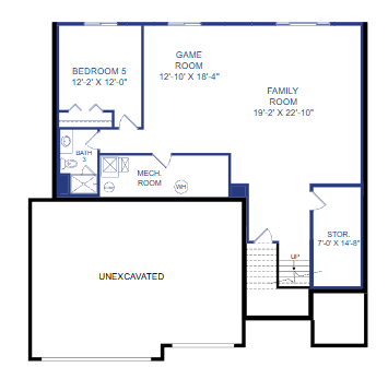 4866 Lower Level Floorplan