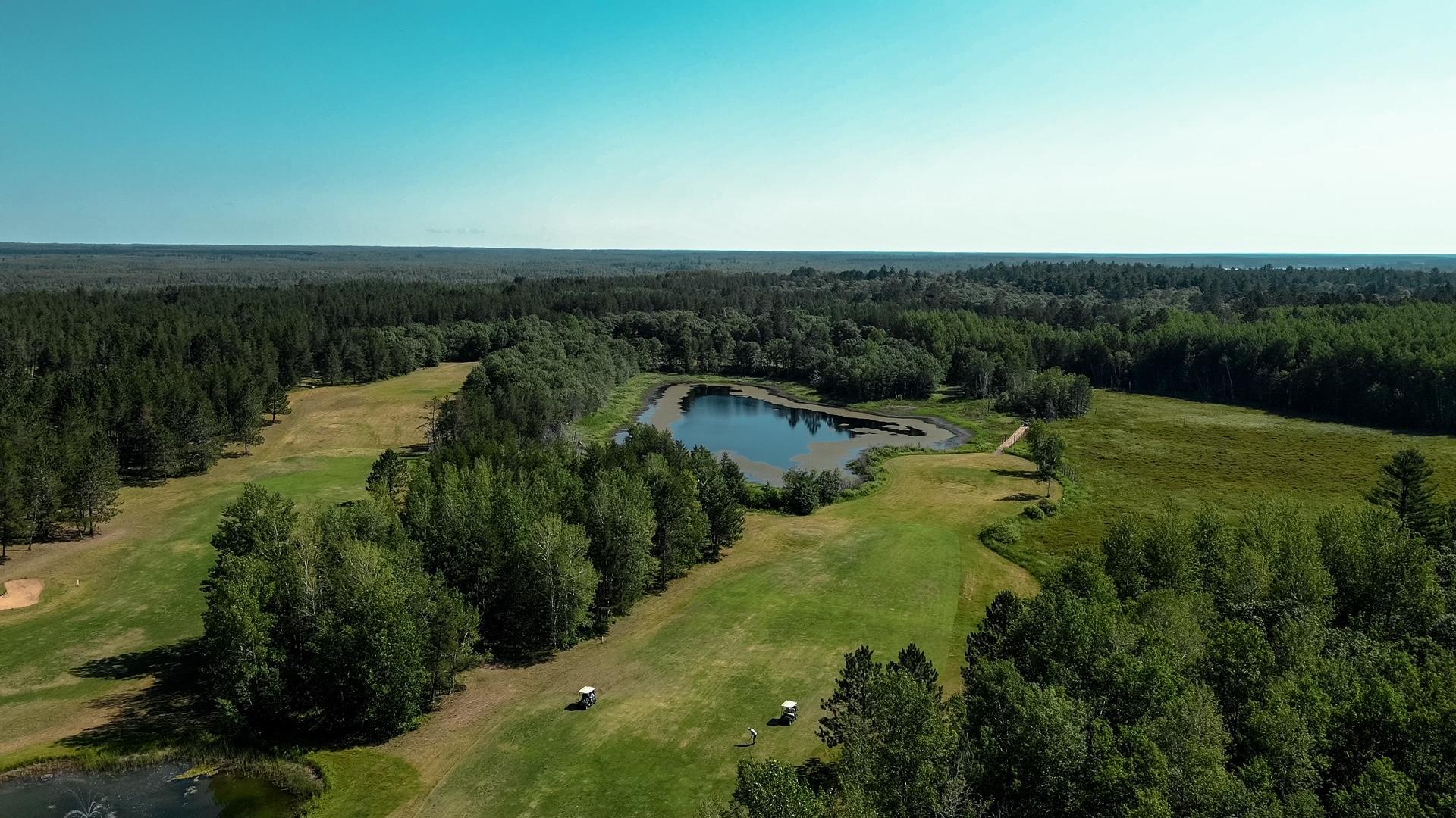 Scenic golf course