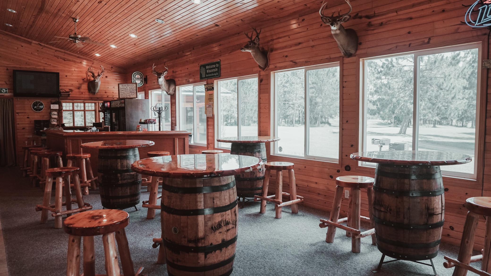 Bar area