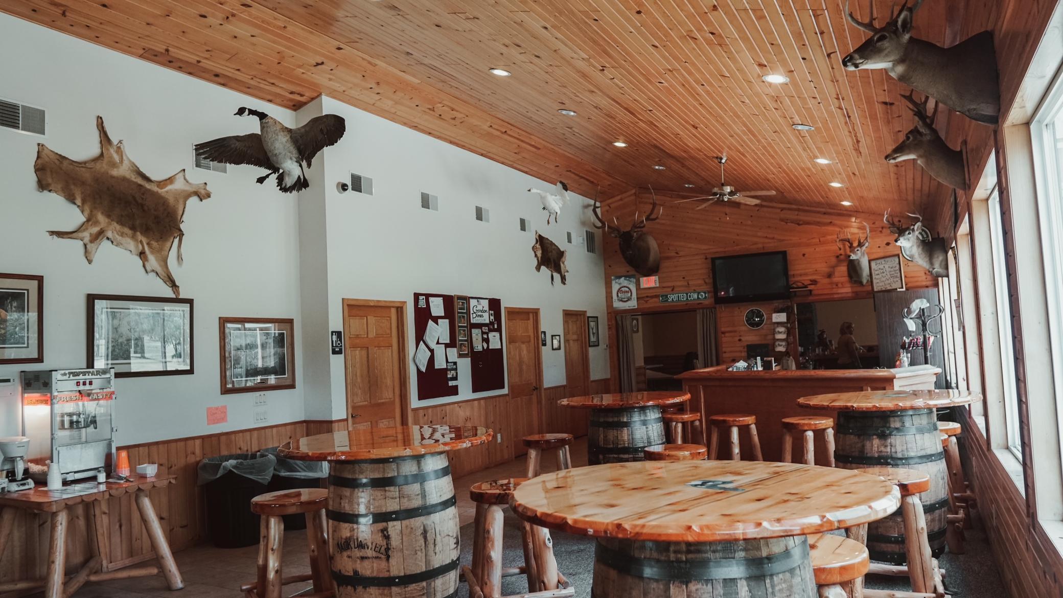 Bar area