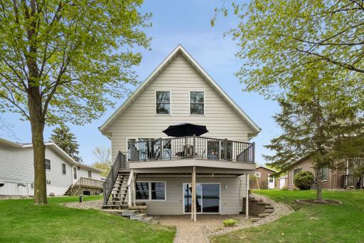 Thoughtfully updated 4-bedroom, 3-bathroom lake home.
