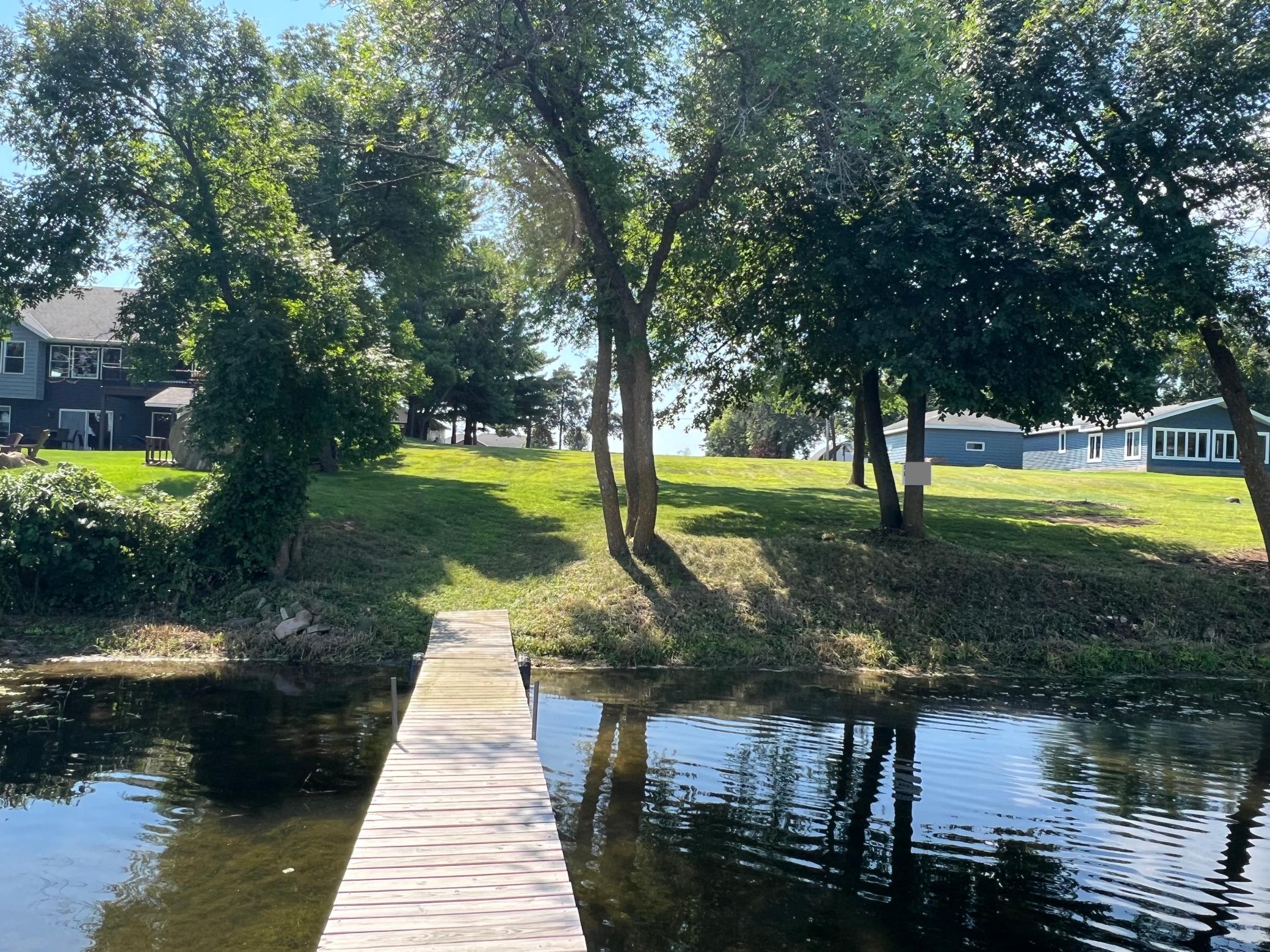 Lot view from the dock.
