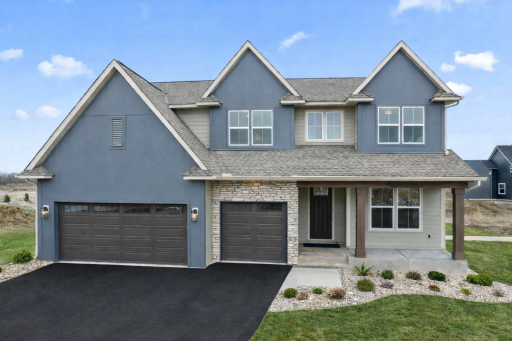 Augustine Floor Plan Modern French Country Front Exterior