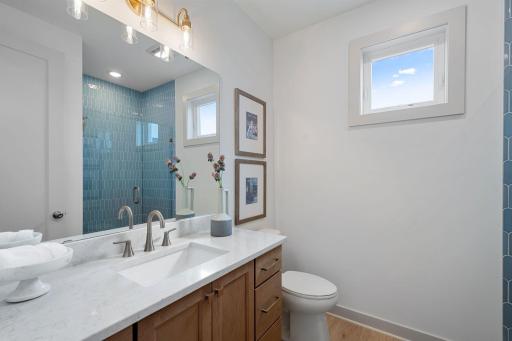 Main-level 3/4 bathroom for in-laws