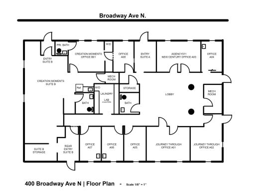 Rooms - Commercial Floor Plan 400 Broadway Ave N 2026