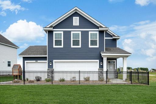 Model home at the Fields of Waconia - the Elder floor plan.