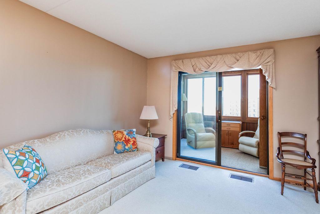 Living Room with Patio Door