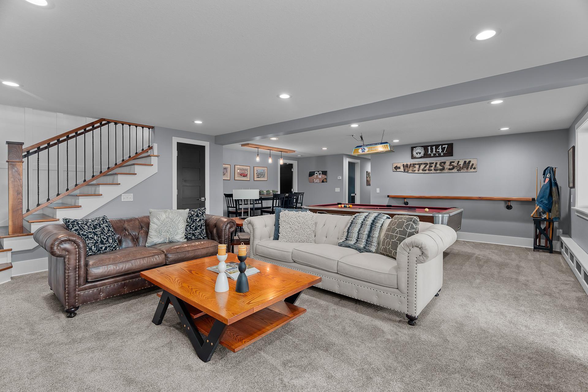 Great entertaining space.