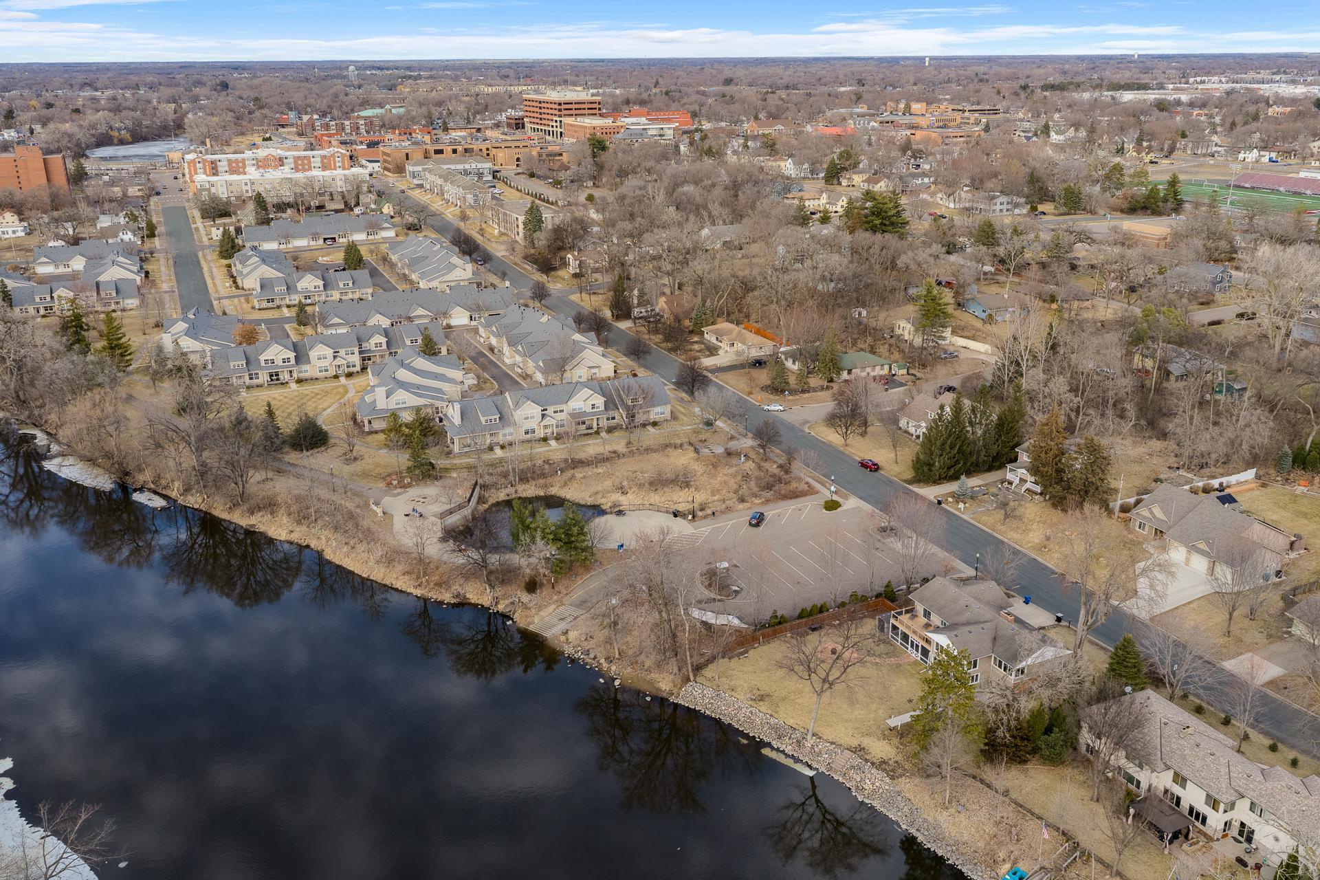 Public boat launch a few blocks from the home.