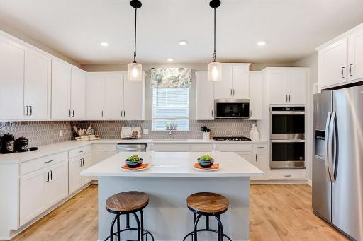 Look at all of this amazing counter space!