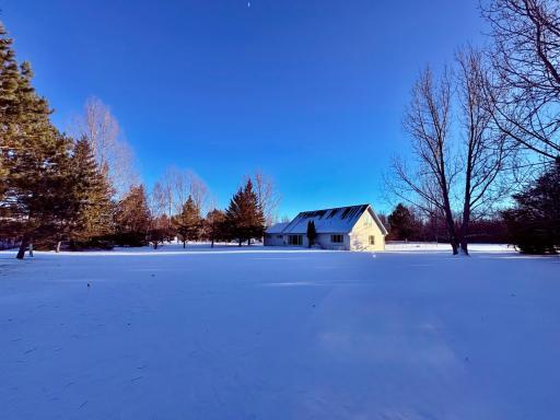 NW side of home/yard